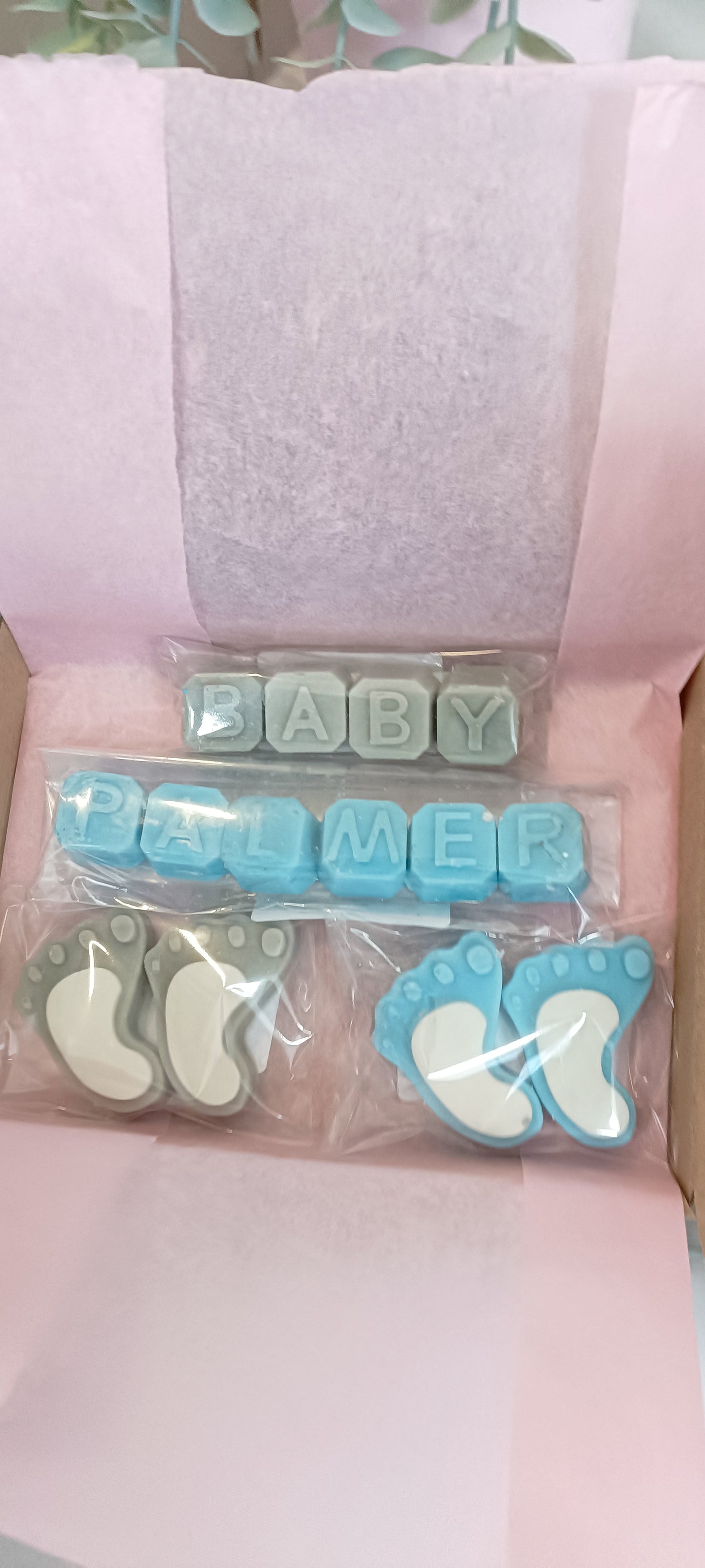 Baby personalized gift set