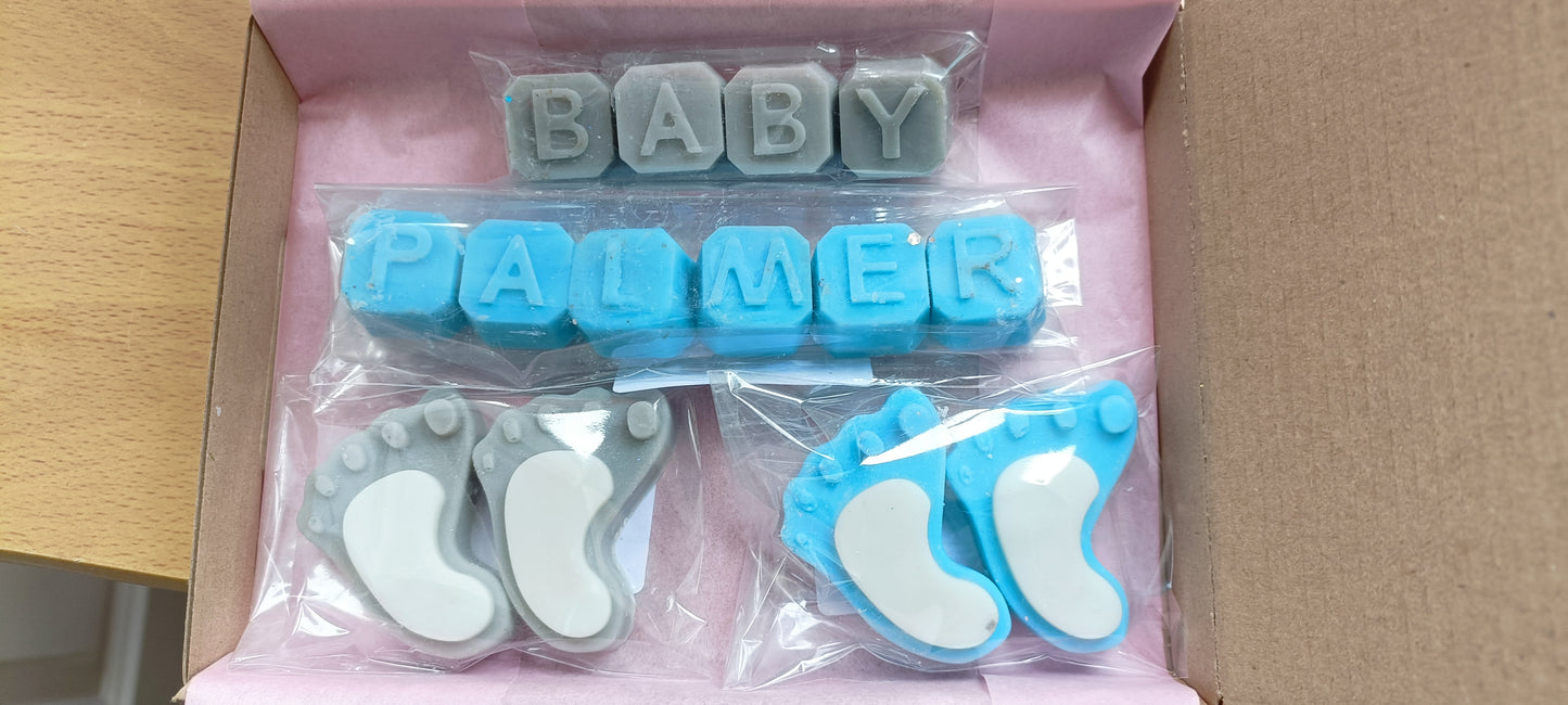 Baby personalized gift set